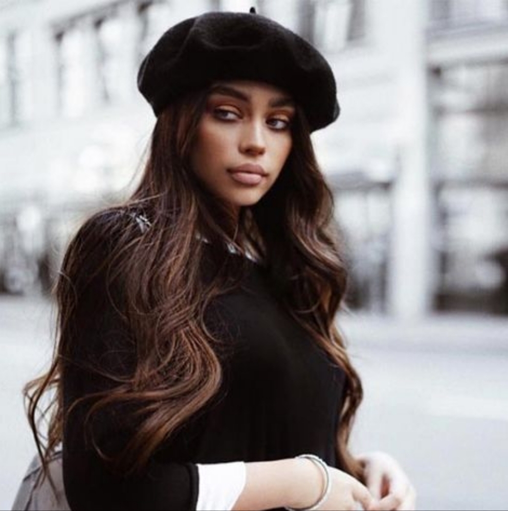 French wool beret
